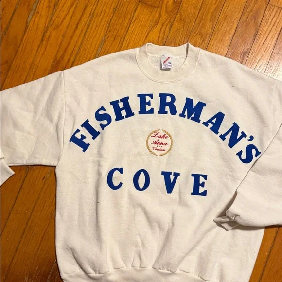 Fisherman's Cove White Sweater large - Picture 4 of 6